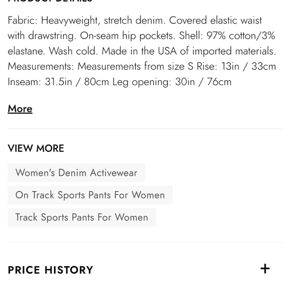 EB denim Wide-Leg Black track Pants - Picture 6 of 6